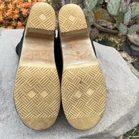 No.6 Pull On Shearling Mid Heel Boots - Picture 6 of 12